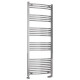 Eastbrook Wendover Curved Chrome Towel Rail 1600mm High x 600mm Wide