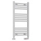 Eastbrook Wendover Straight White Towel Rail 800mm High x 400mm Wide