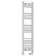 Eastbrook Wendover Straight White Towel Rail 1200mm High x 300mm Wide