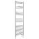 Eastbrook Wendover Straight White Towel Rail 1800mm High x 500mm Wide