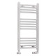 Eastbrook Wendover Curved White Towel Rail 800mm High x 400mm Wide