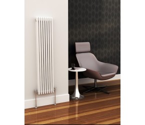 Eastgate Lazarus Vertical Two Column Radiator 1192mm High x 398mm Wide