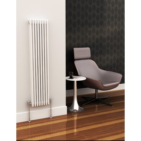 Eastgate Lazarus Vertical Two Column Radiator 1192mm High x 398mm Wide