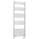 Eastbrook Wendover Curved White Towel Rail 1600mm High x 600mm Wide