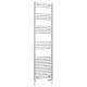 Eastbrook Wendover Curved White Towel Rail 1800mm High x 500mm Wide