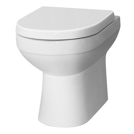 Tailored Florence D Shape BTW Toilet with Soft Close Seat