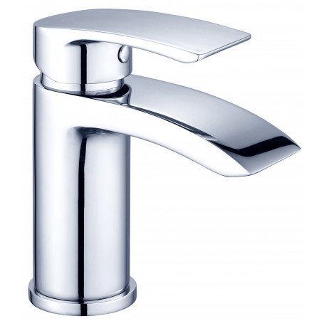 Tailored Holyhead Chrome Modern Round Basin Mono Mixer Tap and Waste