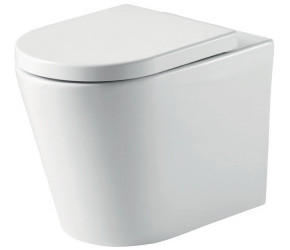 Tailored Ferrara Plus Rimless Back To Wall Toilet with Seat
