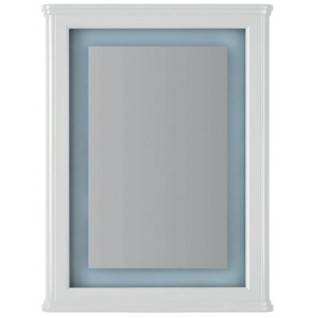 Tailored Niamh White PVC Mirror Frame 500mm x 700mm