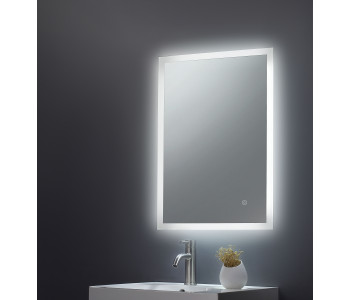 Tailored Noah LED Edge Touch Bathroom Mirror 500mm x 700mm x 45mm