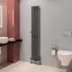 Eastbrook Matt Anthracite Vertical Tunstall Towel Bar 280mm