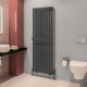 Eastbrook Matt Anthracite Vertical Tunstall Towel Bar 630mm