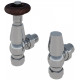 Eastbrook Angled Chrome Traditional Thermostatic Valves