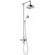 Eastbrook Twin Shower Valve with Traditional Riser Kit