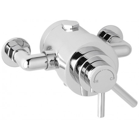 Eastbrook Exposed Thermostatic Lever Shower Valve