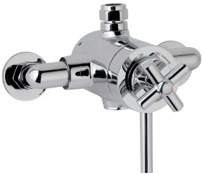 Eastbrook Exposed Thermostatic Crosshead Shower Valve