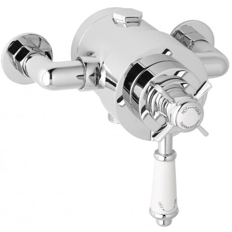 Eastbrook Traditional Crosshead Exposed Thermostatic Shower Valve