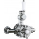 Eastbrook Traditional Exposed Twin Thermostatic Shower Valve