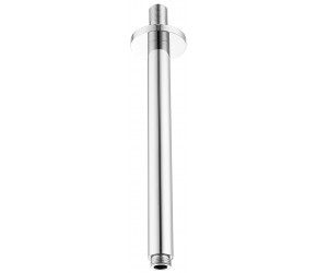 Tailored 250mm Chrome Round Ceiling Arm