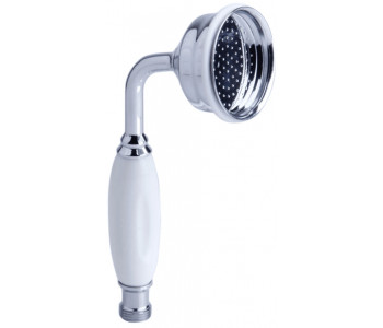 Eastbrook Traditional Type 10 Chrome and White Shower Handset
