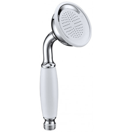 Eastbrook Traditional Chrome and White Shower Handset