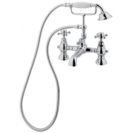 Eastbrook Portobello Traditional Bath Shower Mixer with Kit