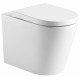 Tailored Ferrara Plus Rimless Wall Hung Toilet with Seat