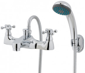 Eastbrook Stenhouse Standard Traditional Bath Shower Mixer with Kit