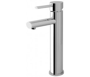 Eastbrook Cortauld Chrome High Rise Mono Basin Mixer Tap with Waste