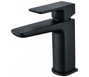 Tailored Swansea Black Orca Mono Basin Mixer Tap and Waste