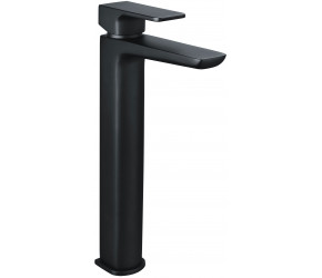 Tailored Swansea Black Orca Freestanding Mono Basin Mixer Tap and Waste