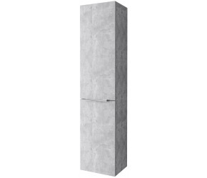 Tailored Prague Concrete Tall Boy With Chrome Handle
