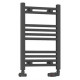 Eastbrook Wendover Straight Anthracite Towel Rail 600mm High x 400mm Wide