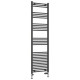 Eastbrook Wendover Straight Anthracite Towel Rail 1800mm High x 500mm Wide