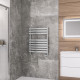 Eastbrook Tunstall Chrome Designer Towel Rail 800mm x 600mm