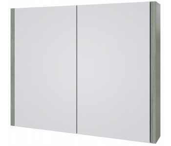 Kartell Purity 800mm Grey Ash Bathroom Mirror Cabinet