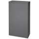 Kartell Purity Grey Gloss WC Unit 505mm