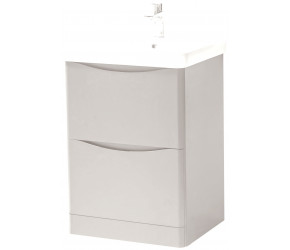 Kartell Arc Cashmere 600mm Floor Standing 2 Drawer Bathroom Vanity Unit and Basin