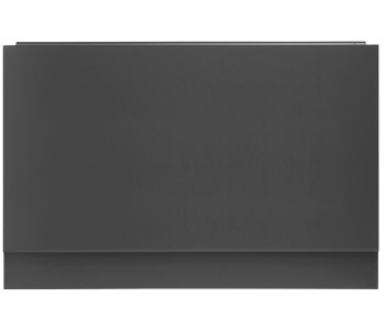 Kartell Arc Graphite 800mm End Bath Panel