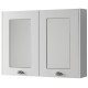 Kartell Astley 800mm Matt White Bathroom Mirror Cabinet