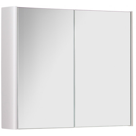 Kartell Options 800mm White Bathroom Mirror Cabinet