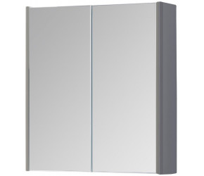 Kartell Options 600mm Basalt Grey Bathroom Mirror Cabinet