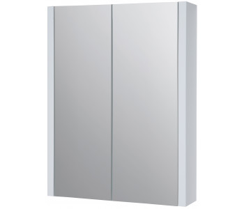 Kartell City Gloss White 500mm Bathroom Mirror Cabinet