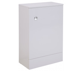 Kartell Liberty 500mm White WC Unit with Concealed Cistern