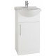 Kartell Encore 450mm White Cabinet with Basin