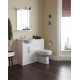 Kartell Encore 650mm White Cabinet with Basin