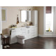 Kartell Encore 850mm White Cabinet with Basin