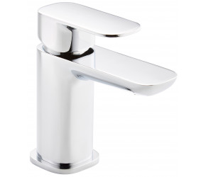 Kartell Visage Chrome Mono Basin Mixer Tap with Click Waste