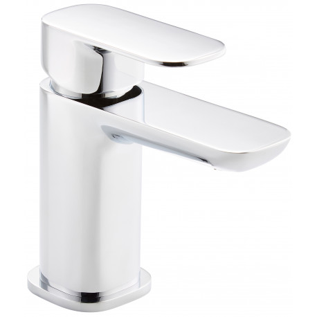 Kartell Visage Chrome Mono Basin Mixer Tap with Click Waste