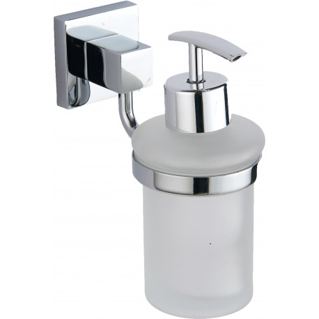 Kartell Pure Chrome Soap Dispenser and Holder